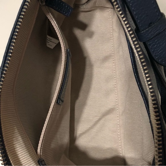 RADLEY LONDON Fountain Road Leather Crossbody Bag - DARK BLUE - Picture 9 of 10